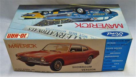 Jo Han 1970 Ford Maverick Funny Car Model Kit C 1370200 Original 125