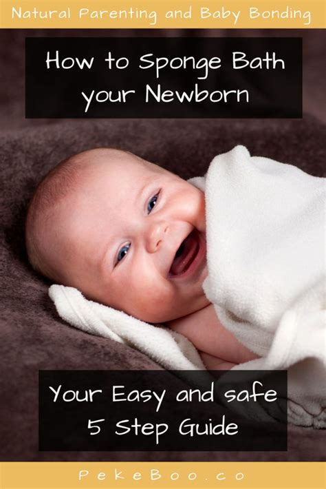 Change your baby's diaper, even if it's just a little wet. How to Baby Sponge Bath in 5 Easy Steps | Baby bath sponge ...