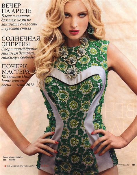 Just for the time being. 39 Lolas: Elsa Hosk by Kayt Jones for Elle Russia May 2012