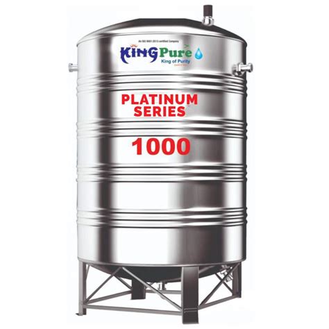 Kingpure Platinum Series 1000 Ltrs Stainless Steel Water Tanks