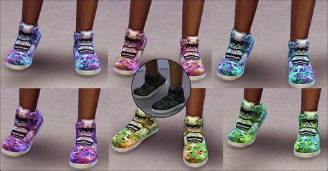 Ts4 Supra Sneakers For Children Onyx Sims
