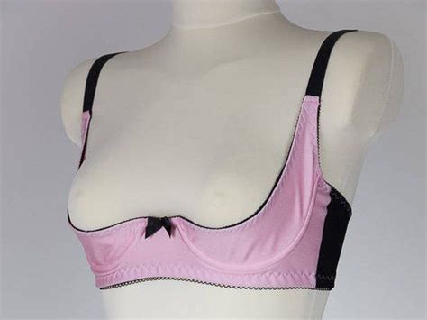 Smooth Shelf Bra Gina Quarter Cup Bra In Many Colors Etsy Canada