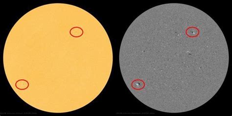 The Instruments Onboard Nasas Orbiting Solar Dynamics Observatory Captured Imagery Of The Two
