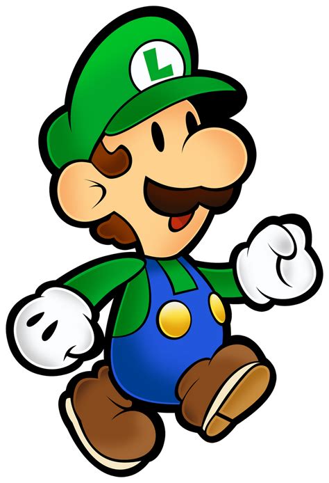 Luigi Classic Super Paper Mario 10th By Fawfulthegreat64 On Deviantart