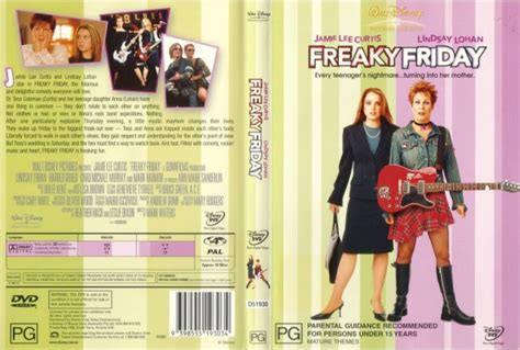Freaky Friday 9398555193034 Disney Dvd Database