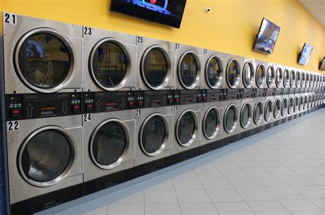 A laundromat is a laundry that is available for the public to use to wash and dry their clothes, at a small cost. Laundromax - 12 Photos - Laundromat - 1778 Mineral Spring ...