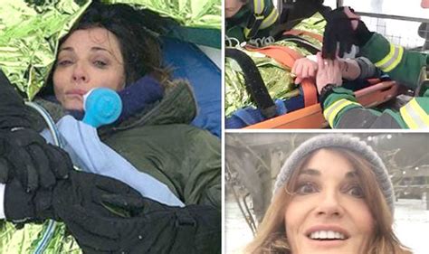 Sarah Parish Rushed To Hospital In Need Of Operation After Terrifying