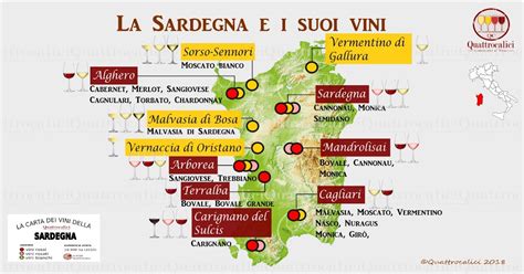 Cartina Vini Sardegna Cartina