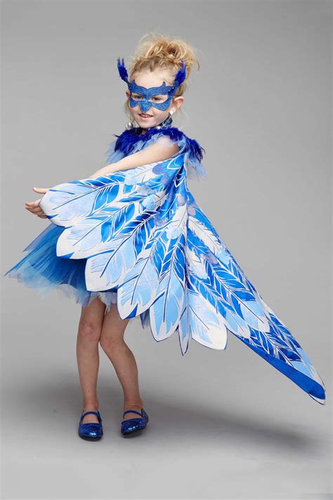 Pretty Bluebird Costume For Girls Girl Costumes Bird Costume Bird