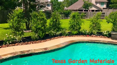 Pool Backyard Landscape Houston Tx 77407 Youtube