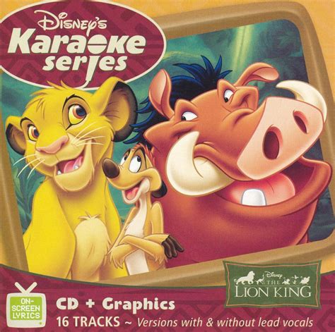 Disneys Karaoke Series The Lion King Disney Releases Allmusic