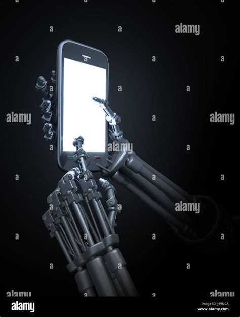 Robot Android Telephone Hi Res Stock Photography And Images Alamy
