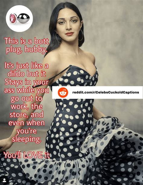Kiara Advani Femdom Buttplug Caption Scrolller