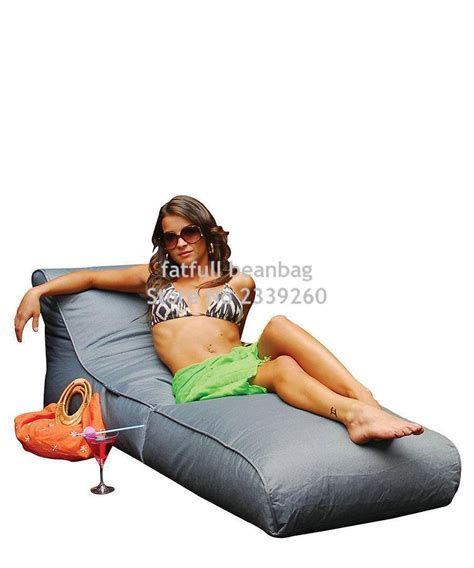 Cover Onlyno Filler Outdoor Garden Beach Chairwaterproof Beanbag Sofa Seat Home Patio