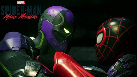 Spiderman Miles Morales Gameplay Prowler Boss Fight Youtube