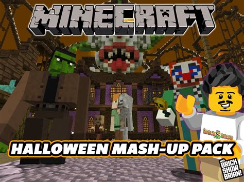 Watch Clip Minecraft Halloween Mash Up Pack With Brick Show Brian On