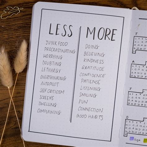 Easy Bullet Journal Ideas For Beginners