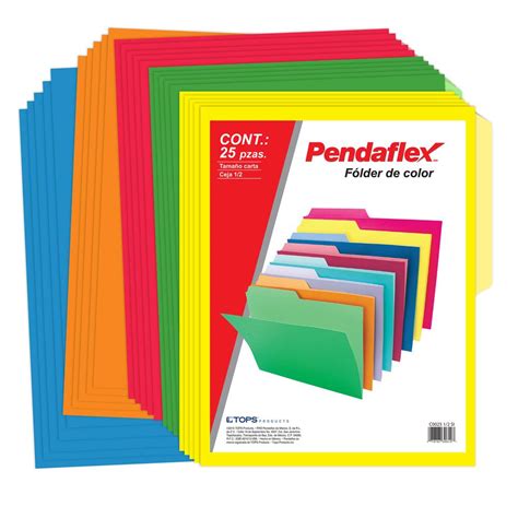 Folders Pendaflex Carta 25pz Folders Officemax Kiosko