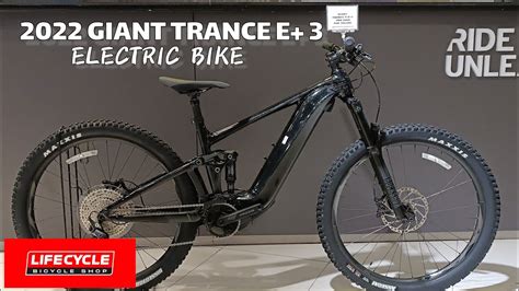 2022 Giant Trance X E 3 Pro 29er Black Diamond Electric Bike Youtube