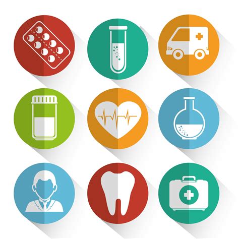 Bundle Medicine With Set Icons 3168784 Vector Art At Vecteezy