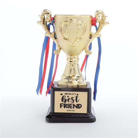 Worlds Best Best Friend Trophy