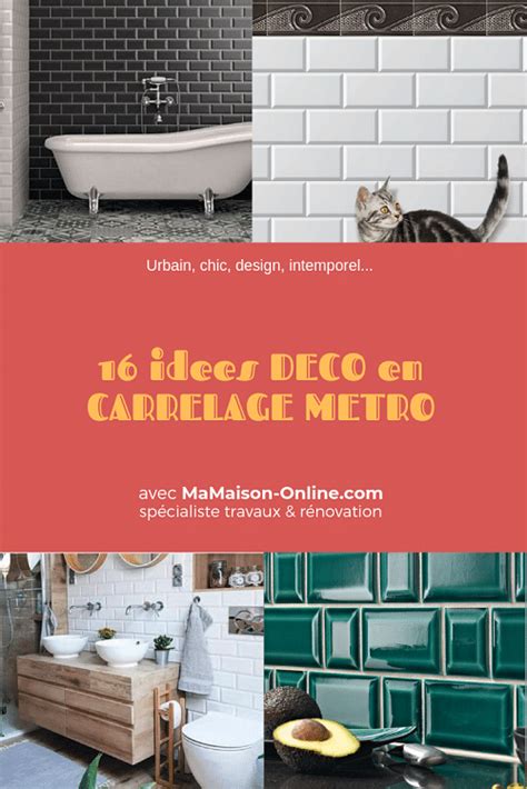 Comment adopter le carrelage métro chez soi ? Comment Poser Carrelage Métro Blanc ? Language:fr : 10 Idees De Carrelage Autre Carrelage ...