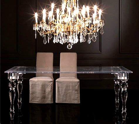 7 Acrylic Dining Room Tables That You Will Covet Dining Room Ideas