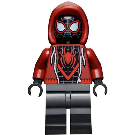 Lego Miles Morales Plain Head Recessed Solid Stud 74379 Comes In
