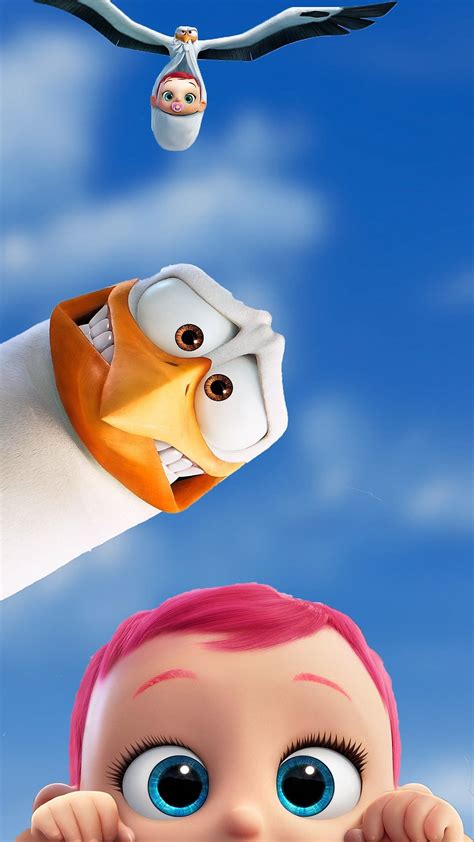 Storks Tap To See More Cute Cartoon Wallpapers Mobile9 Cartoon
