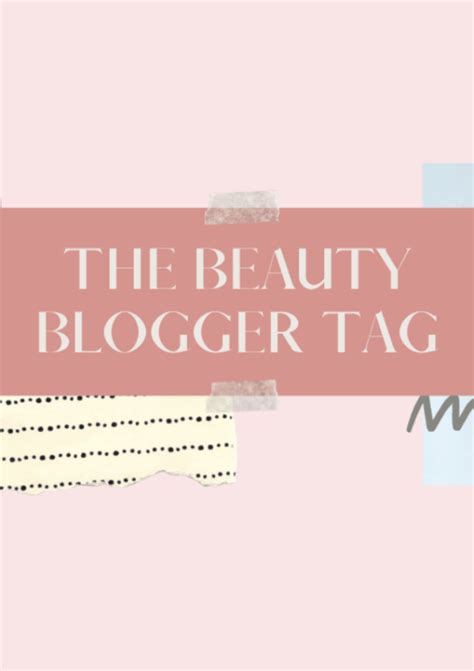 Confessions Of A Beauty Blogger Tag Luci Barker