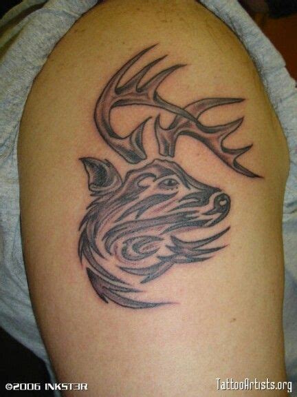 Legendary Whitetail Deer Tattoo Deer Skull Tattoos Deer Tattoo Designs