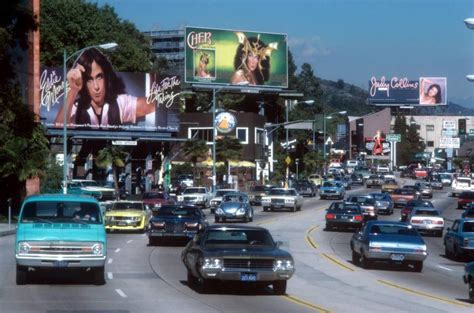 Sunset Blvd 1979 Beverly Hills Sunset Boulevard Photo Exhibit