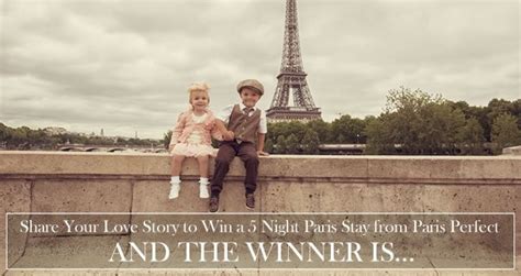 The Winner Of Our Paris Love Story Competition Is Paris Perfect