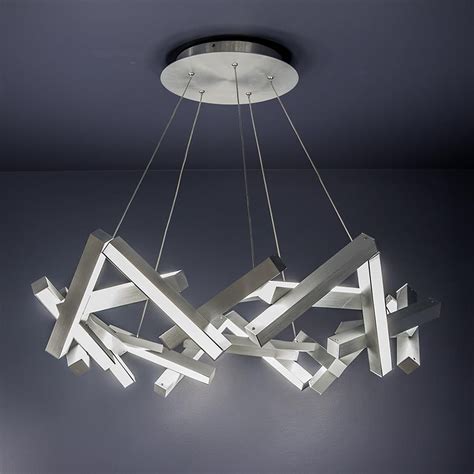 Chaos 34 Inch 21 Light LED Chandelier | Capitol Lighting