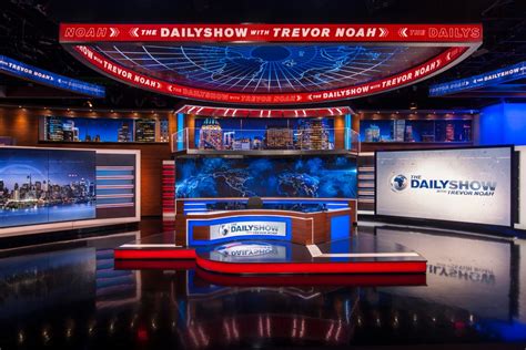 The Daily Show Broadcast Set Design Gallery