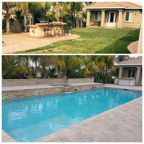 Before And After If You Ever Wonder How Your Backyard Will Look Like