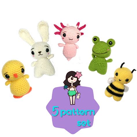The Spring FurEver Cute Collection 5 patterns - The Cute ...
