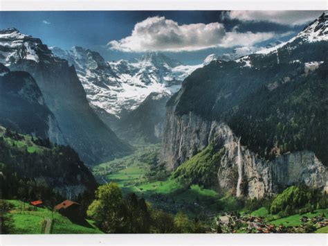 Gersyko Postcards Switzerland Valley Of Lauterbrunnen