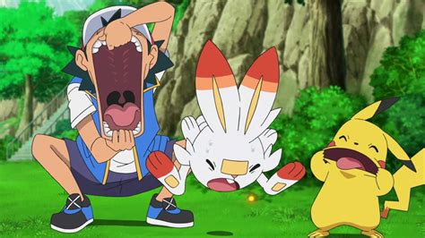 Gos Scorbunny Evolves Pokemon 2019 Episode 17 Review Pokémon Amino