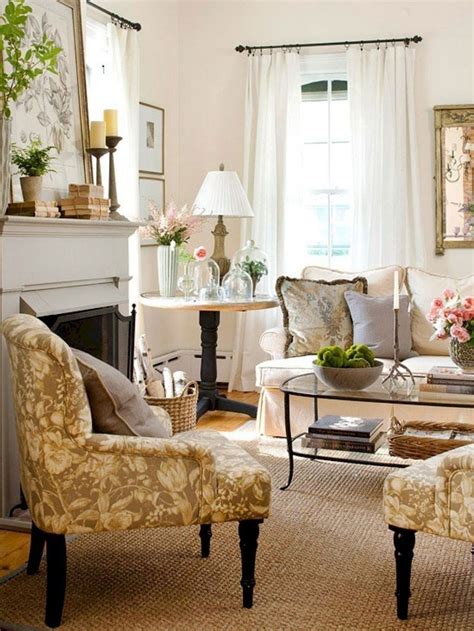 Cozy French Country Living Room Decor Ideas 21 French Living Rooms