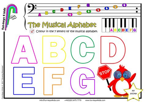 The Musical Alphabet