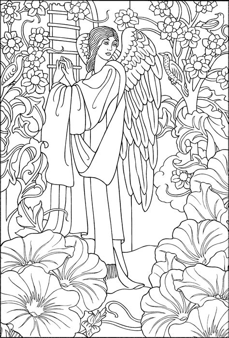 Angel Coloring Pages Printable