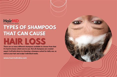 Types Of Shampoos That Can Cause Hair Loss