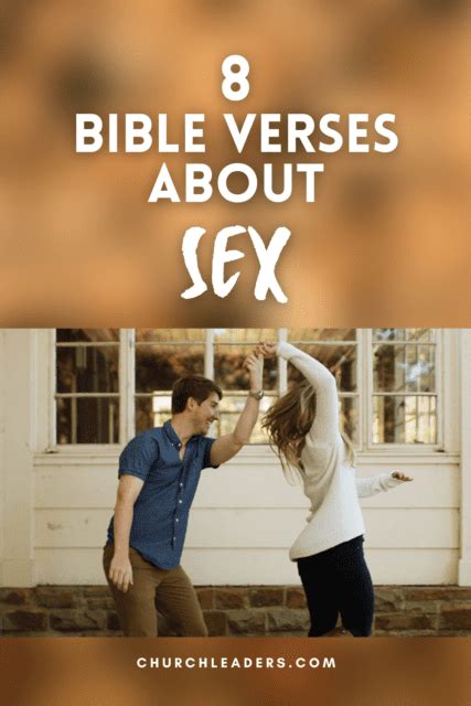 8 Bible Verses About Sex