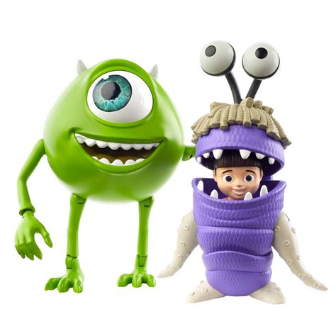 buy disney pixar monsters inc mike and boo figures [amazon exclusive] character action dolls