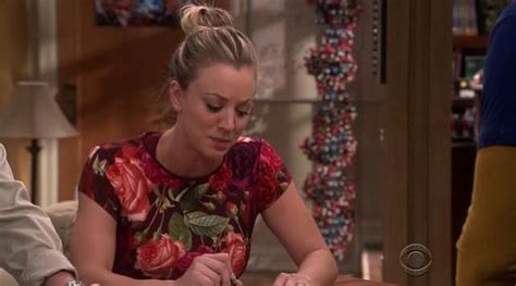 The Top Floral Ted Baker Penny Kaley Cuoco In The Big Bang Theory