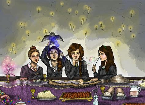 Hogwarts Girls By Scarletsnitch On Deviantart