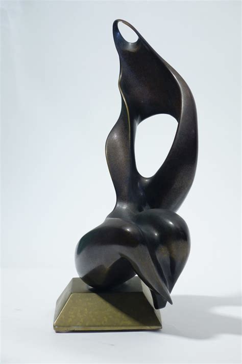 Sold - Modern bronze sculpture - 9513 - Rubbish Interiors Inc.
