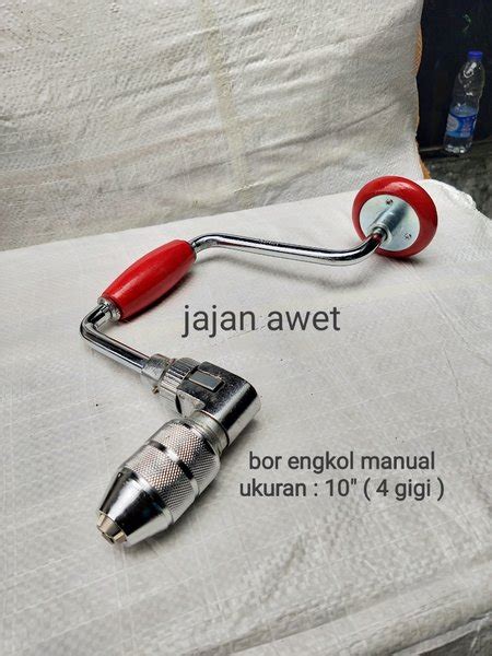 Jual Bor Engkol Mesin Bor Tangan Manual Alat Bor Engkol Manual Di