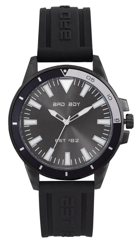 Black Resin Watch 3116065 Bad Boy